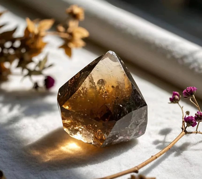 Title: Smoky Quartz Origins & Properties: Exploring the Earthy Crystal | AuraFrequency