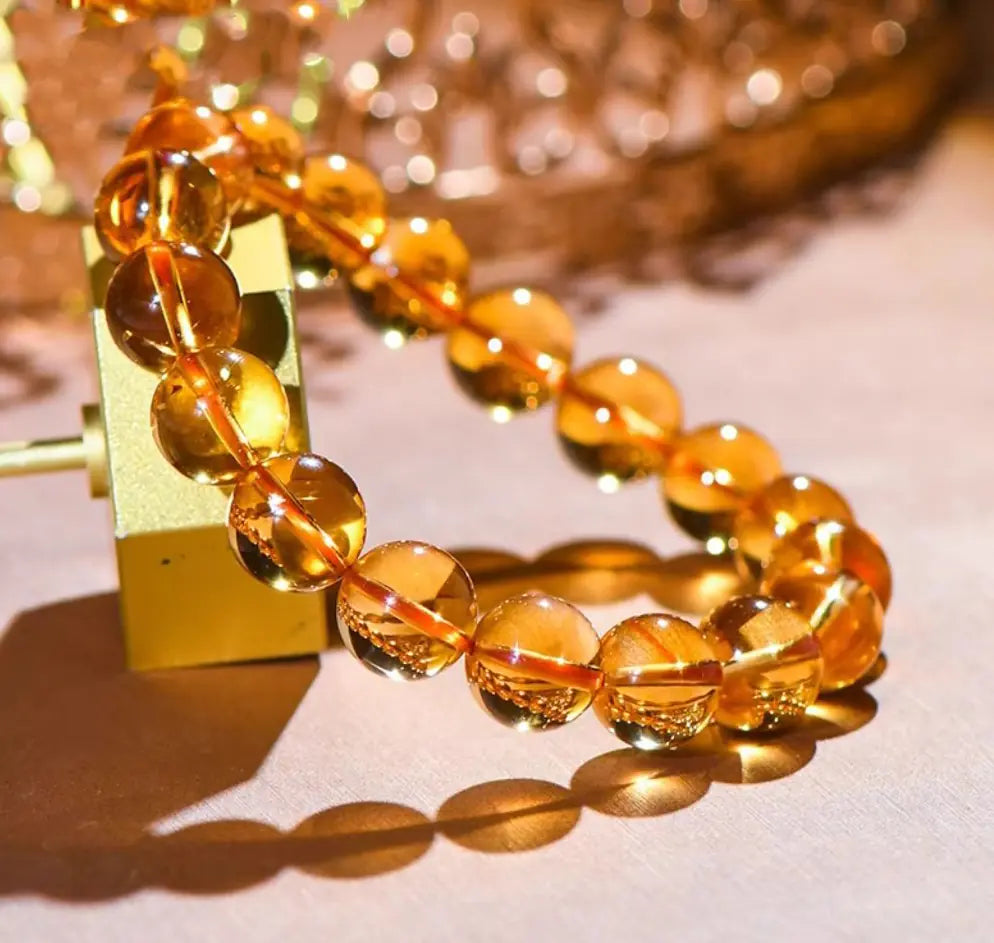 Heliospheric Synergy|Himalayan Citrine Bracelet