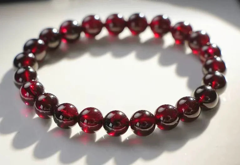 Rose Quartz 6mm Mala Bead Bracelet