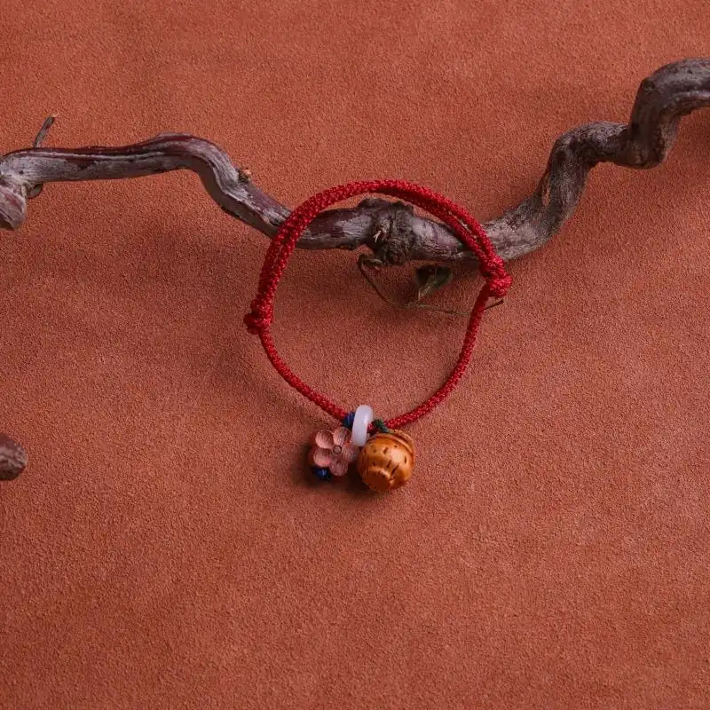 Walnut Birth Year Bracelet – Modern Weave, Timeless Fortune