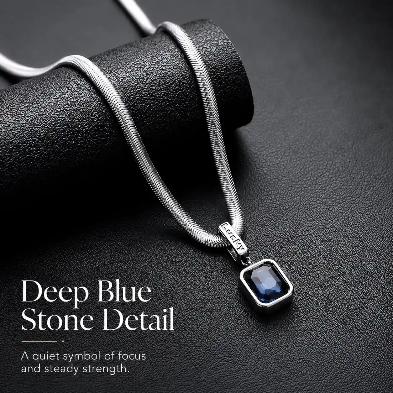 FREE Today: Midnight Blue Stone Necklace
