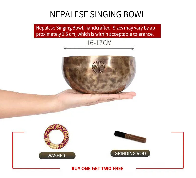 Harmonic Resonance: Tibetan Sound Bowl for Deep Meditation