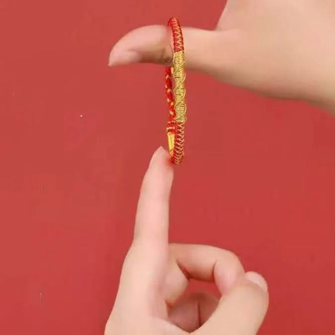 Year of the Snake: Modern Luck Bracelet – Handwoven for Prosperity