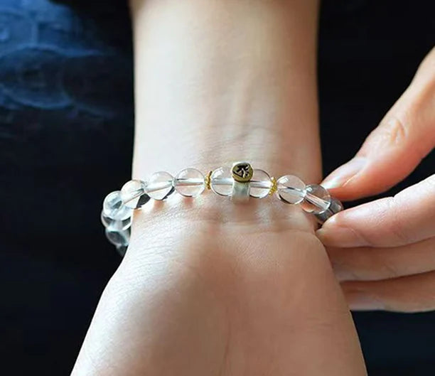 Om Resonance Quartz Strand