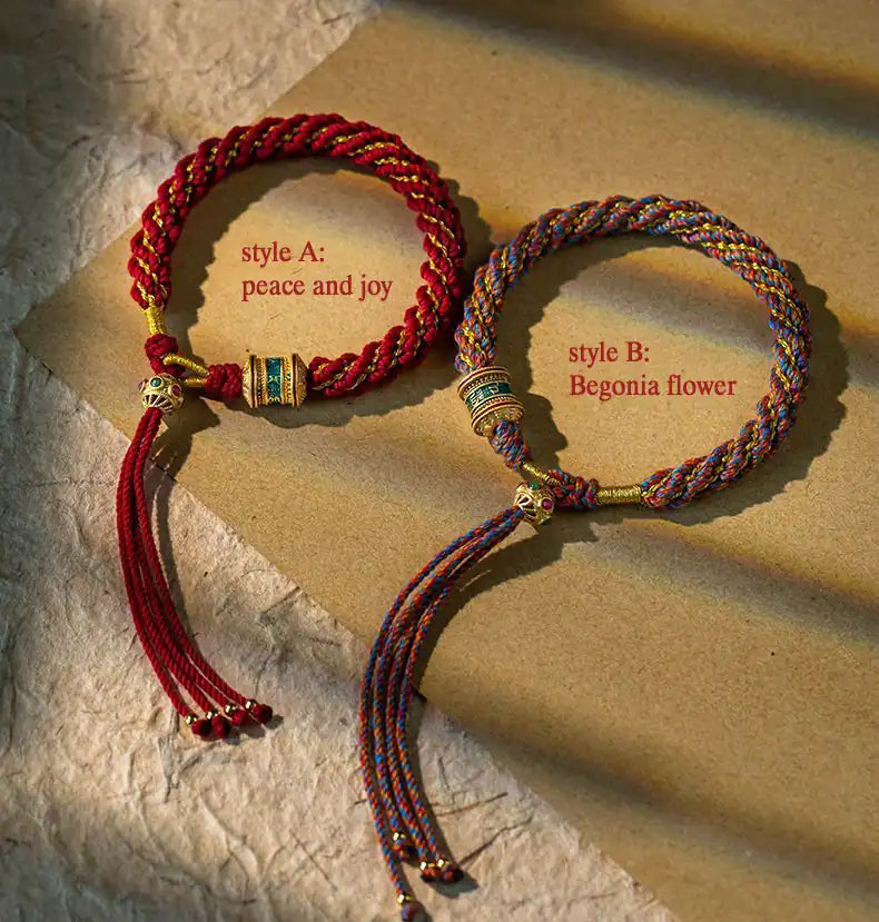 Tibetan Red String Bracelet
