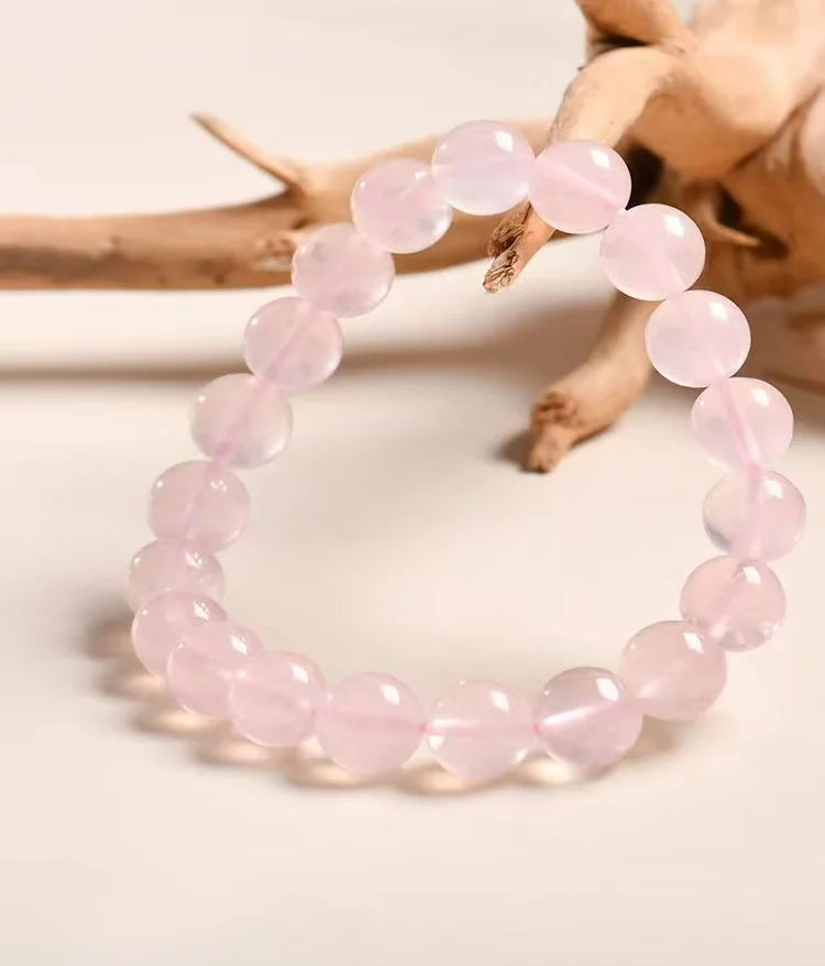 Serendipity Sphere · Tibetan Quartz|Pink Quartz Bracelet