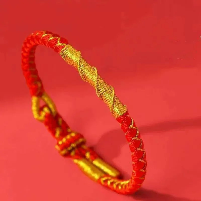 Year of the Snake: Modern Luck Bracelet – Handwoven for Prosperity