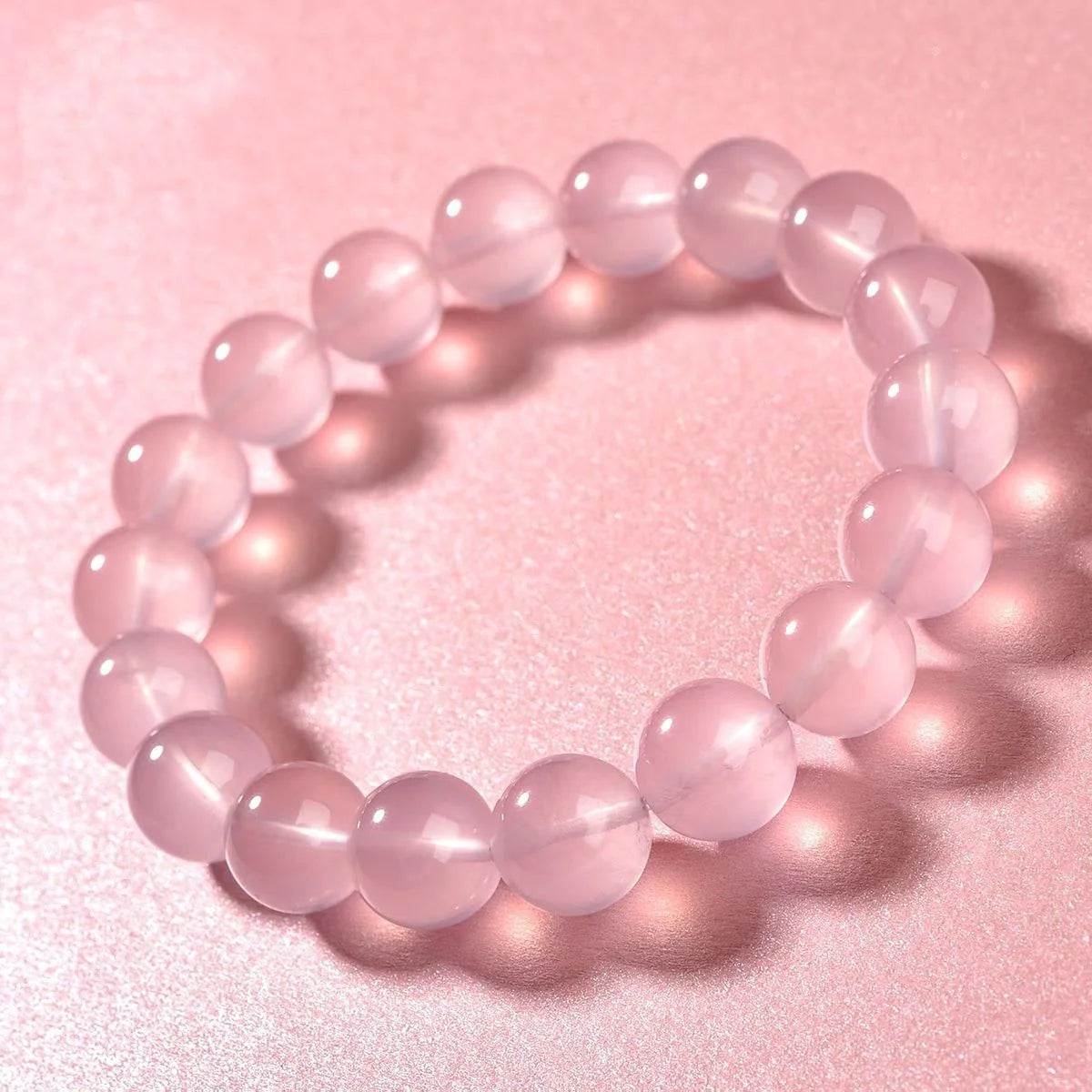 Serendipity Sphere · Tibetan Quartz|Pink Quartz Bracelet