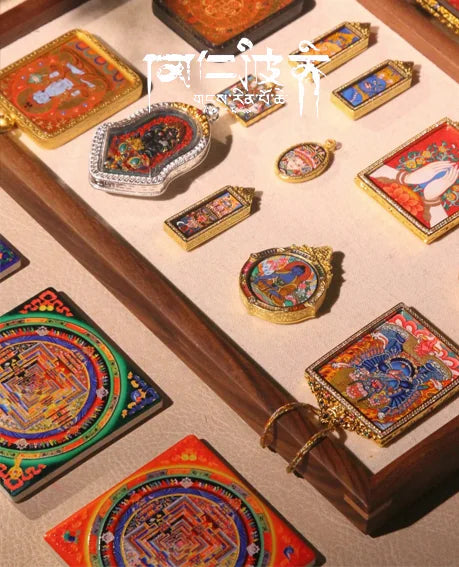 Tibetan Thangka Red String Bracelet