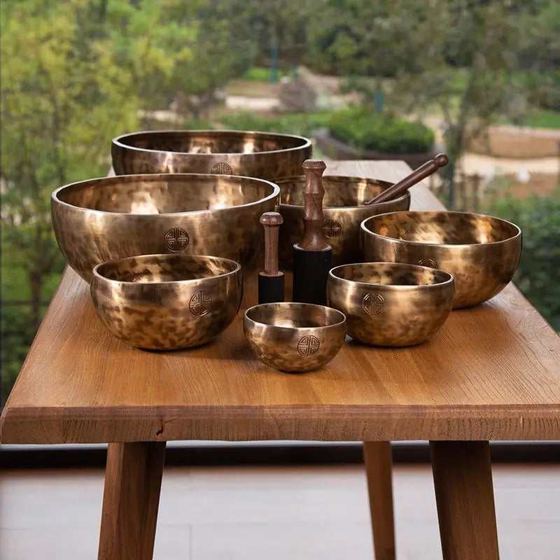 Harmonic Resonance: Tibetan Sound Bowl for Deep Meditation