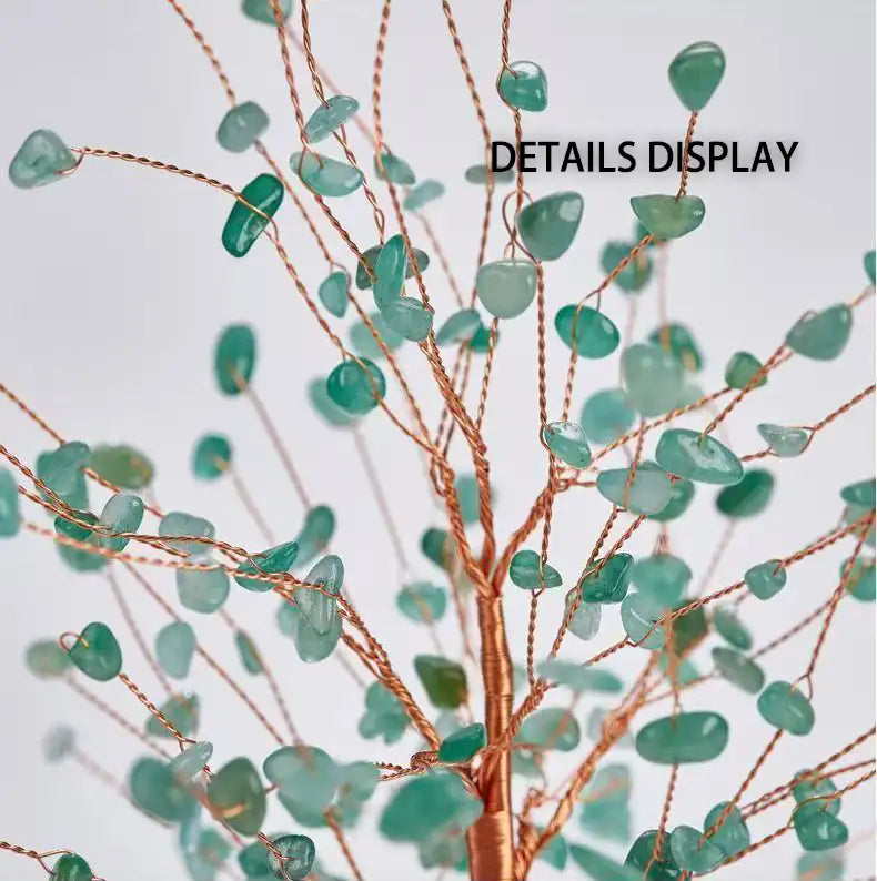 Illuminate Your Sanctuary: Natural Crystal Healing Tree Decor