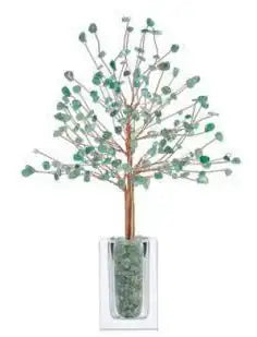 Illuminate Your Sanctuary: Natural Crystal Healing Tree Decor