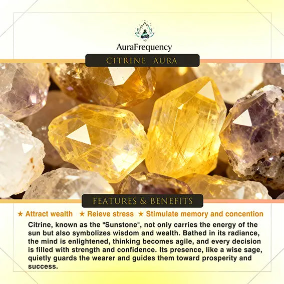 Tibetan Light Trinity | Clear Quartz, Citrine & Amethyst Bracelet Himalayan Energy Alchemy