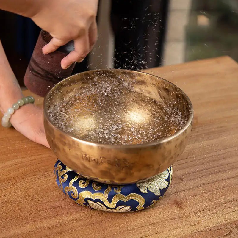 Harmonic Resonance: Tibetan Sound Bowl for Deep Meditation