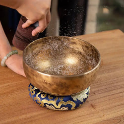 Harmonic Resonance: Tibetan Sound Bowl for Deep Meditation