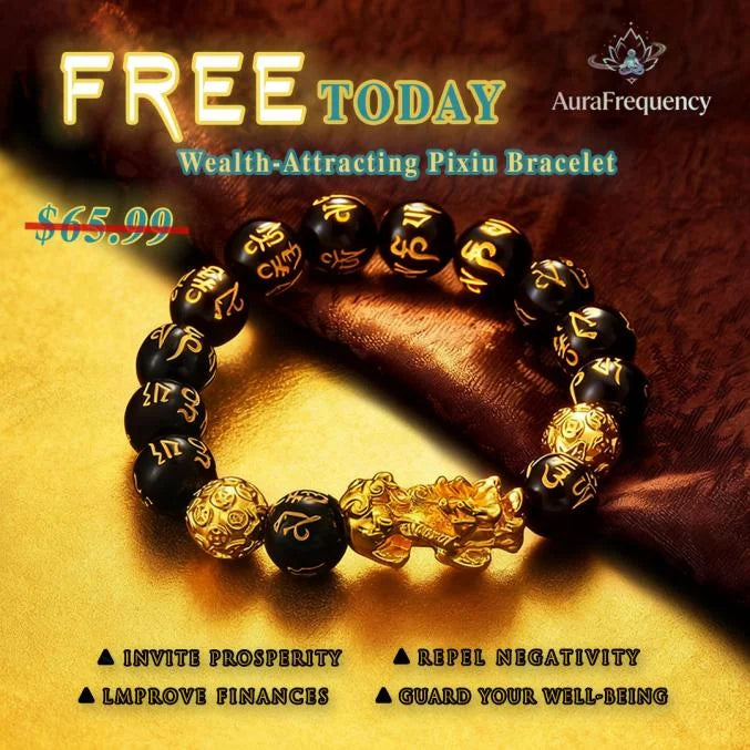 Wealth-Attracting Pixiu Bracelet