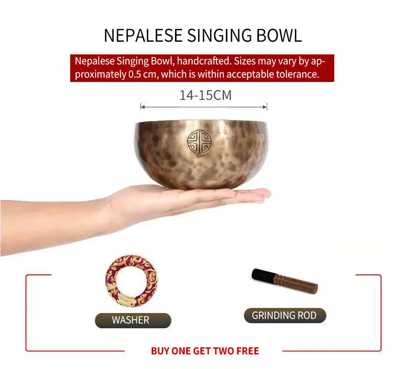 Harmonic Resonance: Tibetan Sound Bowl for Deep Meditation