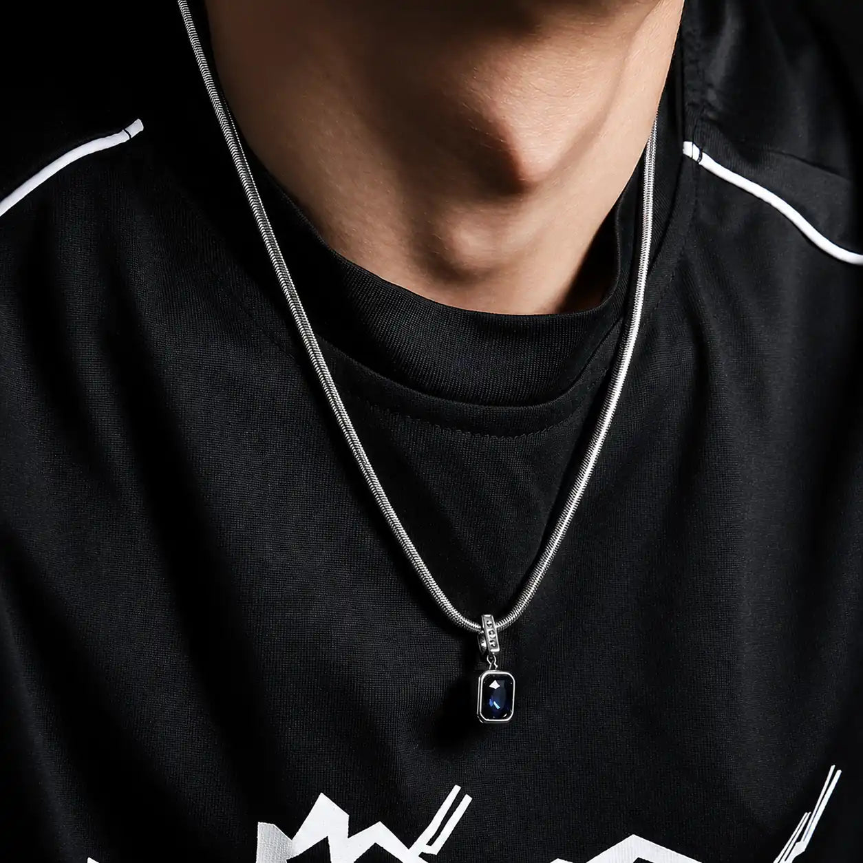 FREE Today: Midnight Blue Stone Necklace