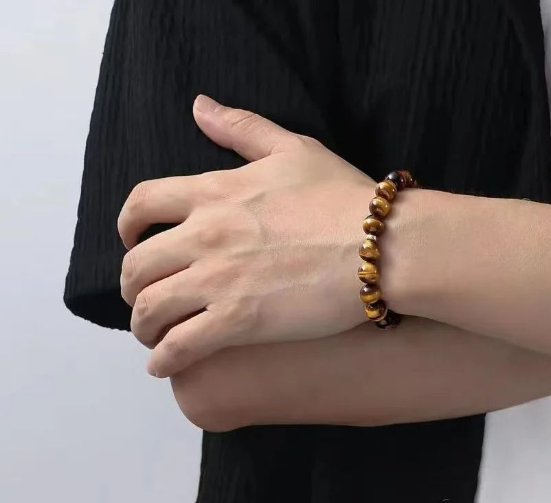 Ferromagnetic Focus · Modern Minerology｜Tiger Eye Bracelet