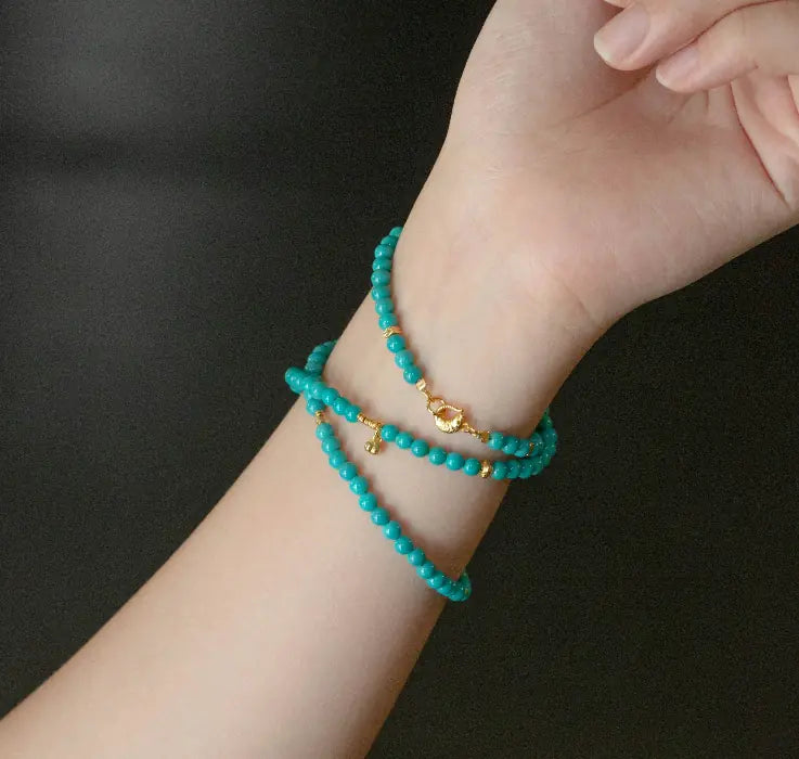 Turquoise Multi-Wrap｜Calm Connections · Artisan Heritage