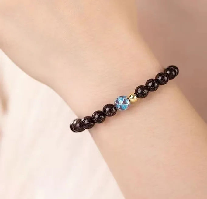Sacred Lotus & Santal｜Tibetan Sandalwood Bracelet