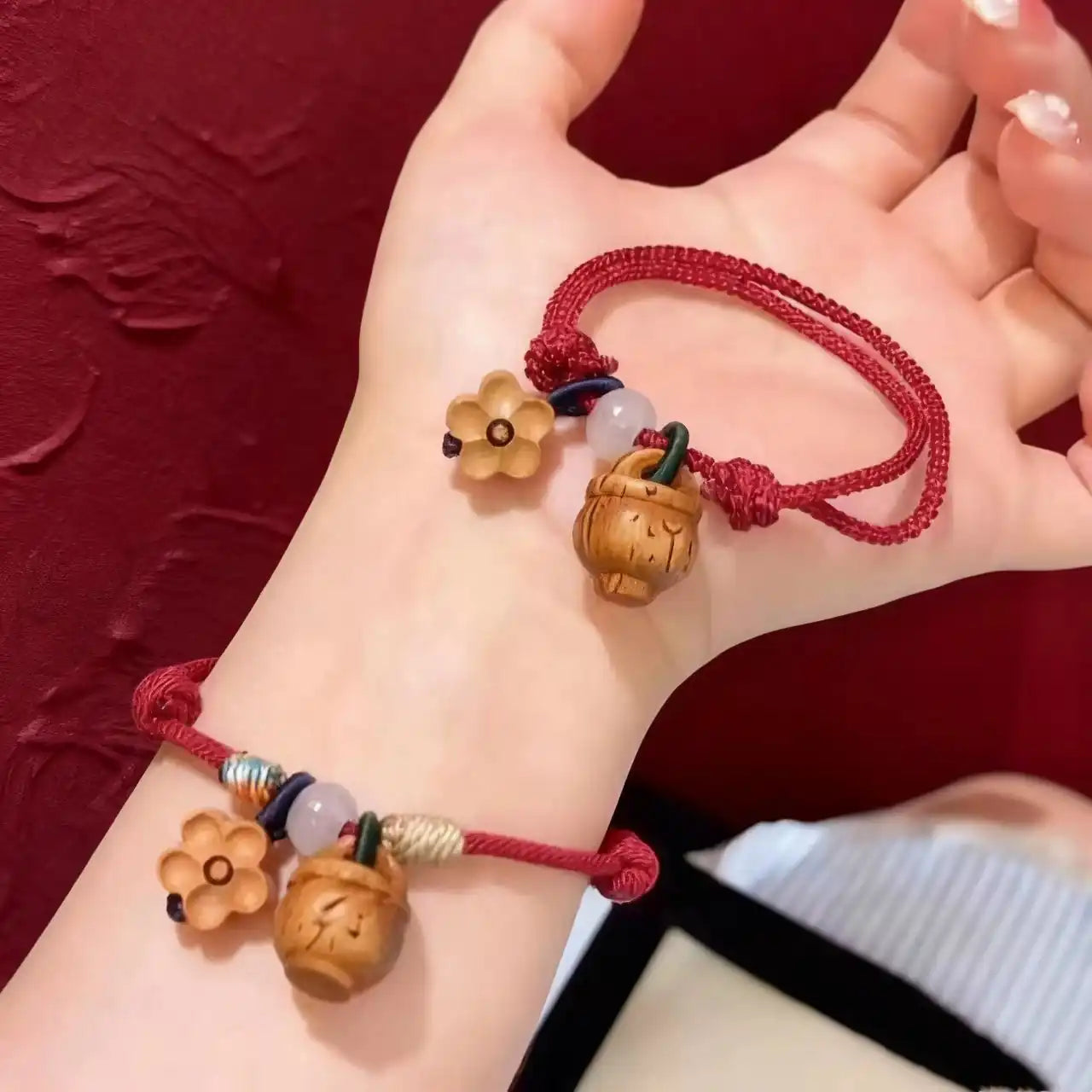 Walnut Birth Year Bracelet – Modern Weave, Timeless Fortune