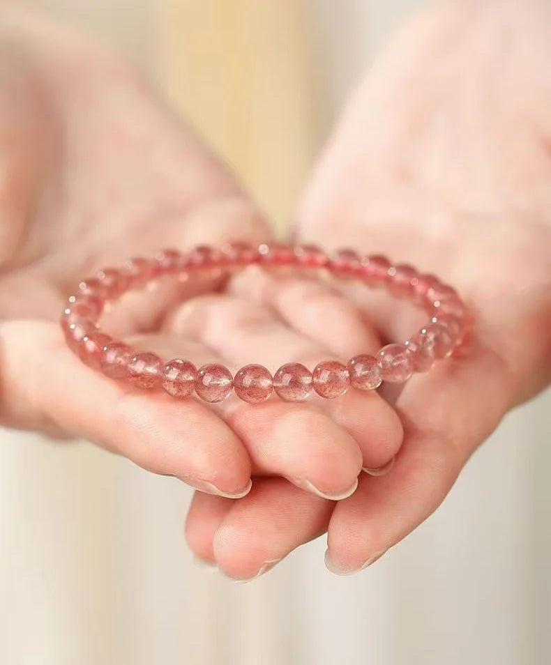 Harmony｜Strawberry Quartz Bracelet