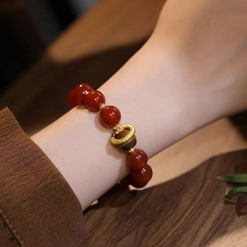 "Sunrise Within" Citrine & Rose Quartz Bracelet｜Heart-Solar Synergy × Abundance Resonance