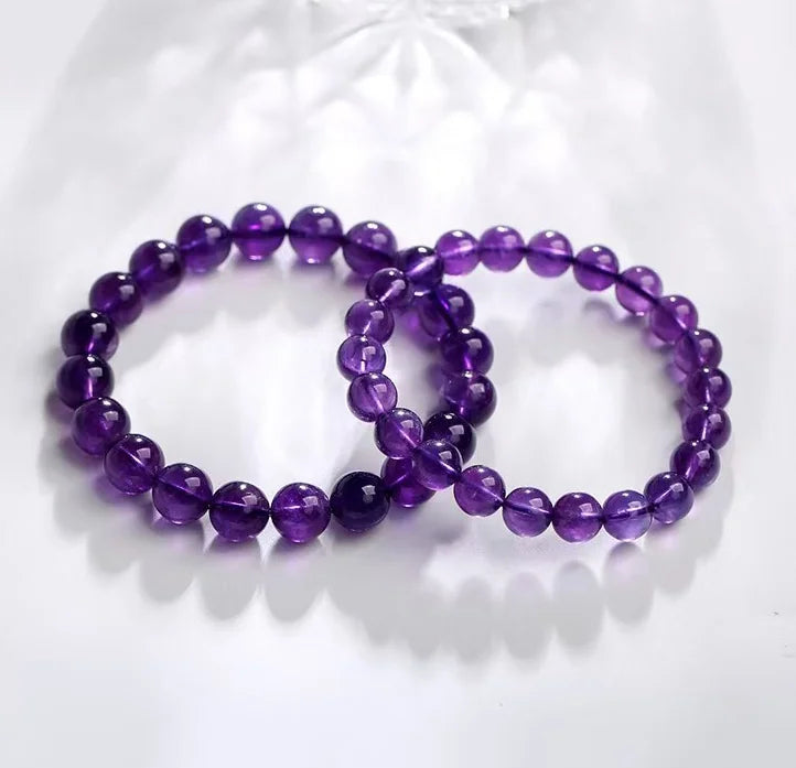 Natural Amethyst Bracelet｜Himalayan Stardust · Pocket of Calm