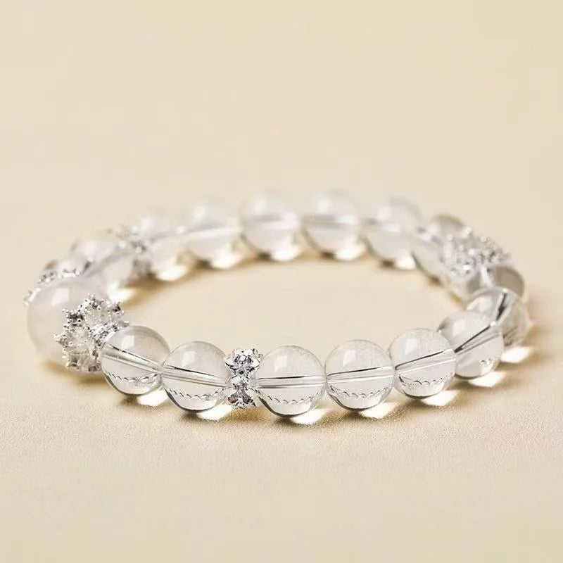 Himalayan Clear Light｜Clear Quartz Single-Strand Bracelet
