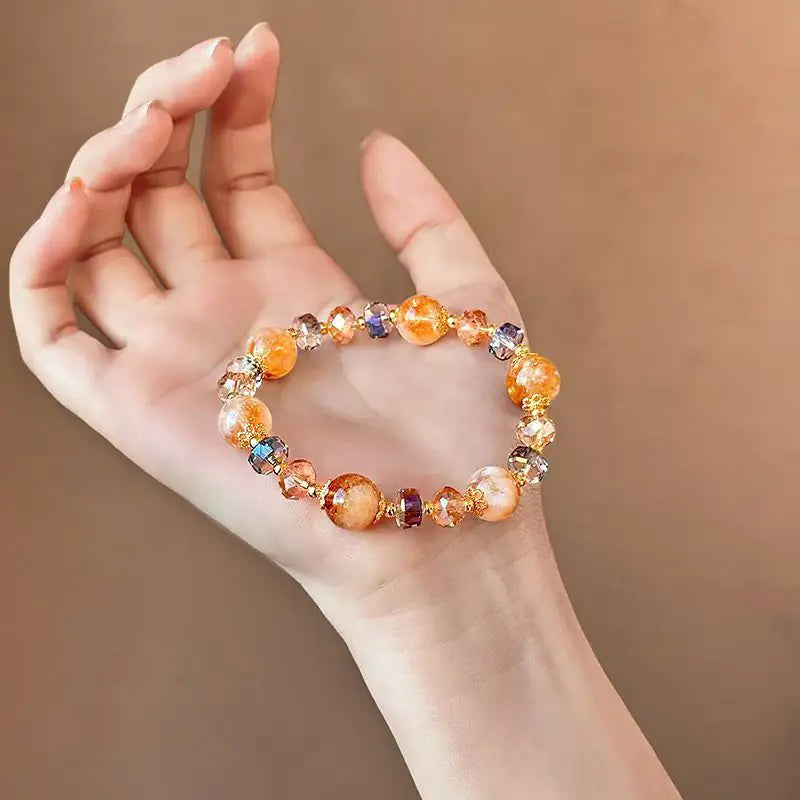 “Sunlit Dreamweaver” Citrine Bracelet｜Warmth on Wrist, Courage in Heart
