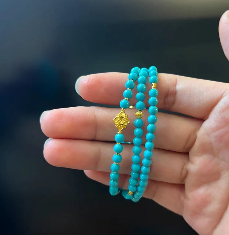 Turquoise Multi-Wrap｜Calm Connections · Artisan Heritage