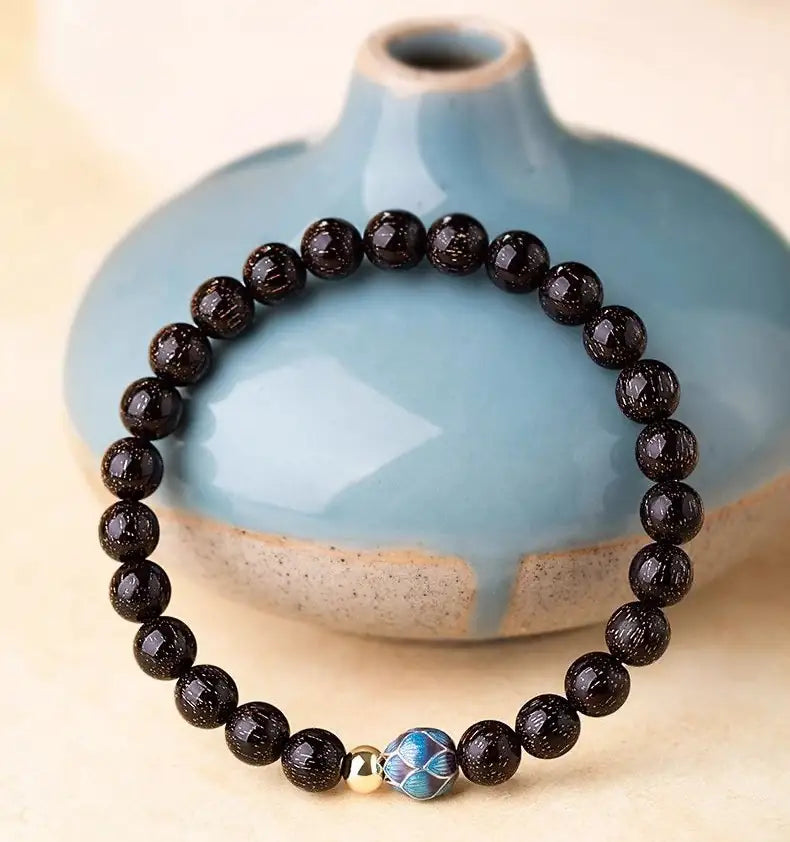 Sacred Lotus & Santal｜Tibetan Sandalwood Bracelet