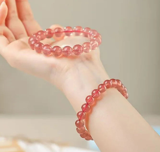 Harmony｜Strawberry Quartz Bracelet