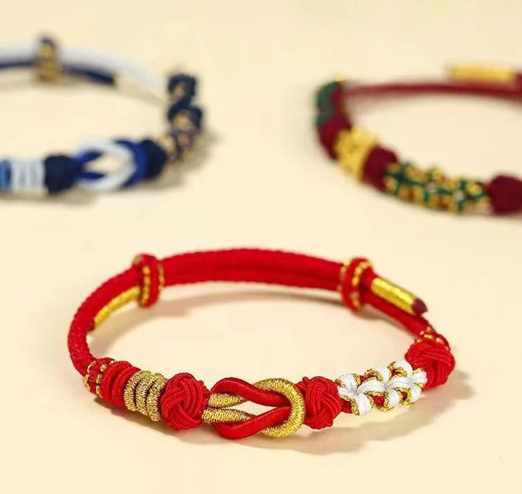 Tibetan-Style Handwoven Bracelets