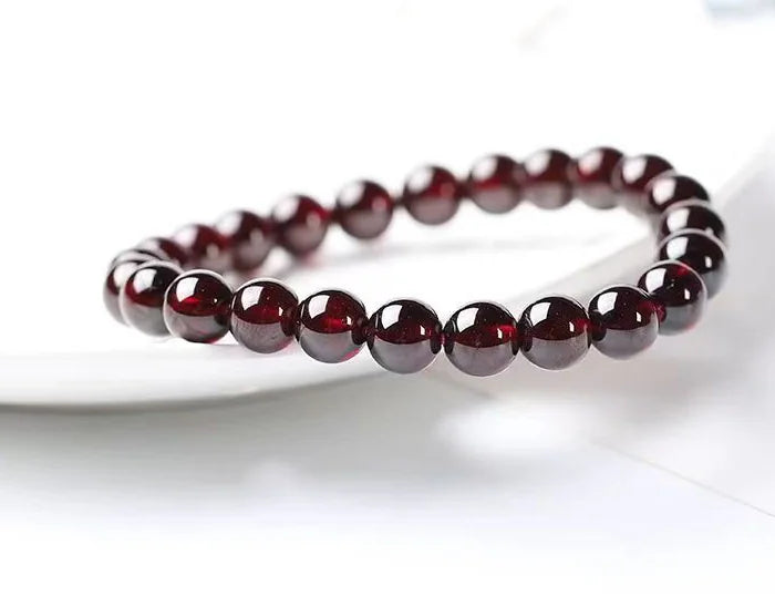 Rose Quartz 6mm Mala Bead Bracelet