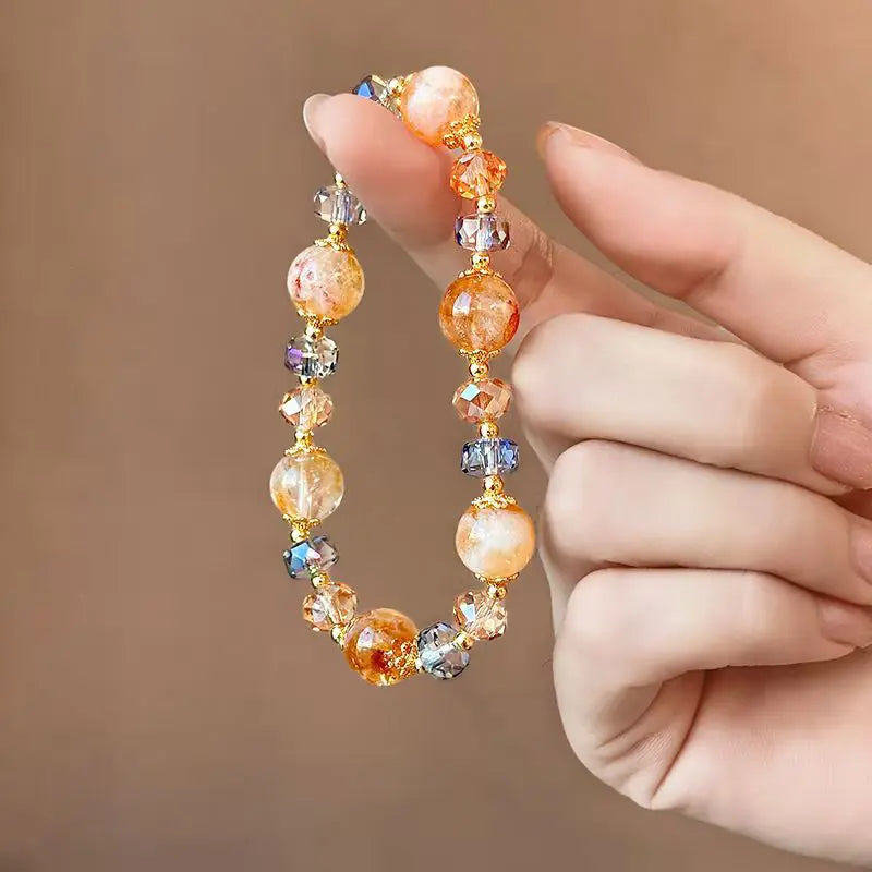 “Sunlit Dreamweaver” Citrine Bracelet｜Warmth on Wrist, Courage in Heart