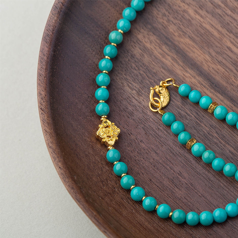 Turquoise Multi-Wrap｜Calm Connections · Artisan Heritage