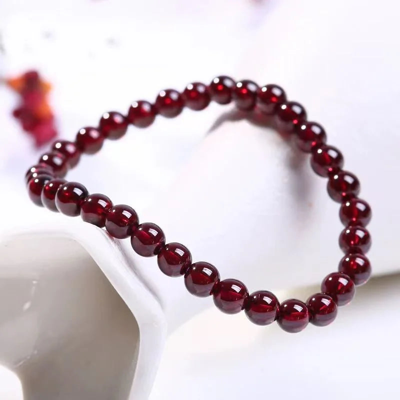 Rose Quartz 6mm Mala Bead Bracelet