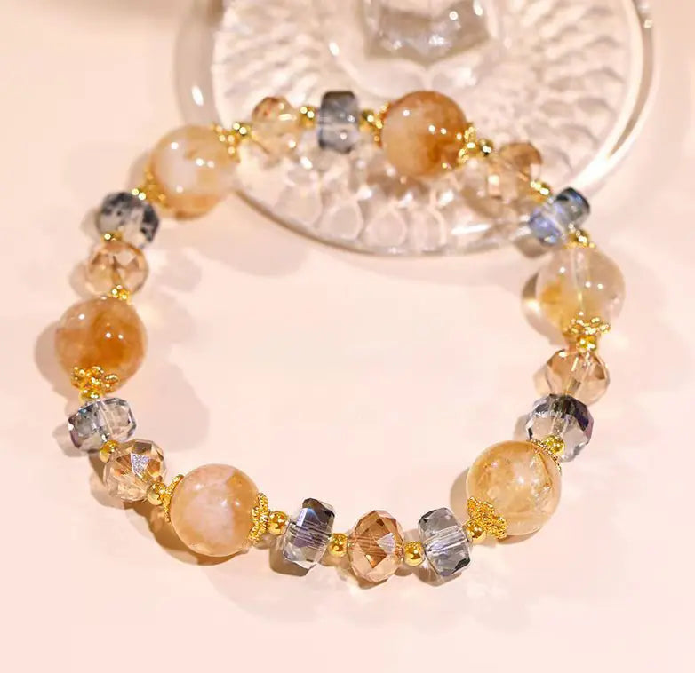 “Sunlit Dreamweaver” Citrine Bracelet｜Warmth on Wrist, Courage in Heart