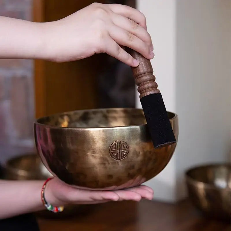 Harmonic Resonance: Tibetan Sound Bowl for Deep Meditation