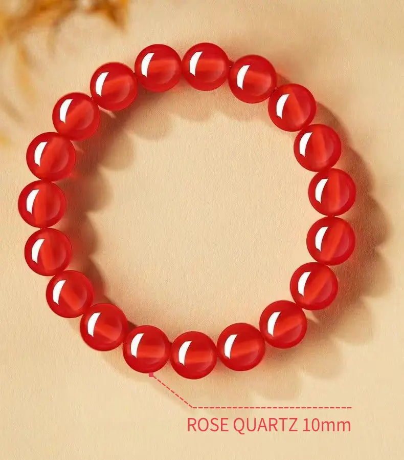 Himalayan Lumina · Rose Quartz Bracelet