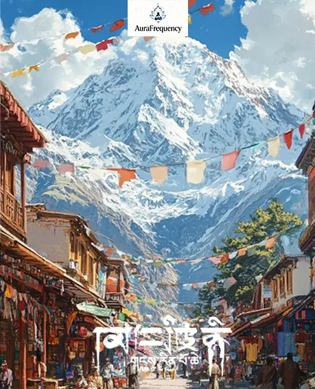 Zircon Amethyst Bracelet｜Tibetan Starlight · Artisan Crafted