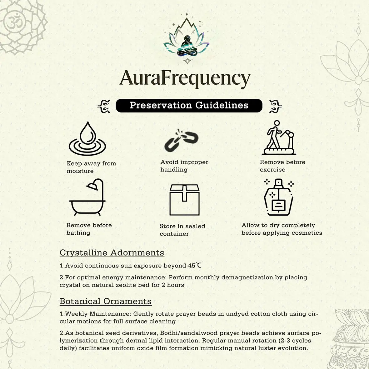 Sacred Lotus & Santal｜Tibetan Sandalwood Bracelet