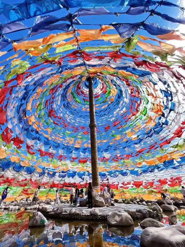 Tibetan Rose Light｜Pink Quartz Dual-Strand Bracelet